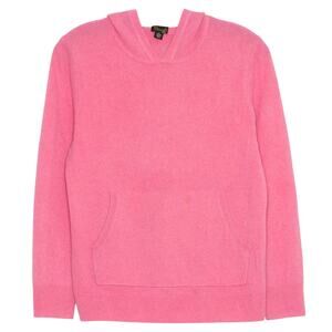 Crewcuts Cashmere Pullover Hoodie Pink XL Quiet Luxury Old Money Preppy Cozy